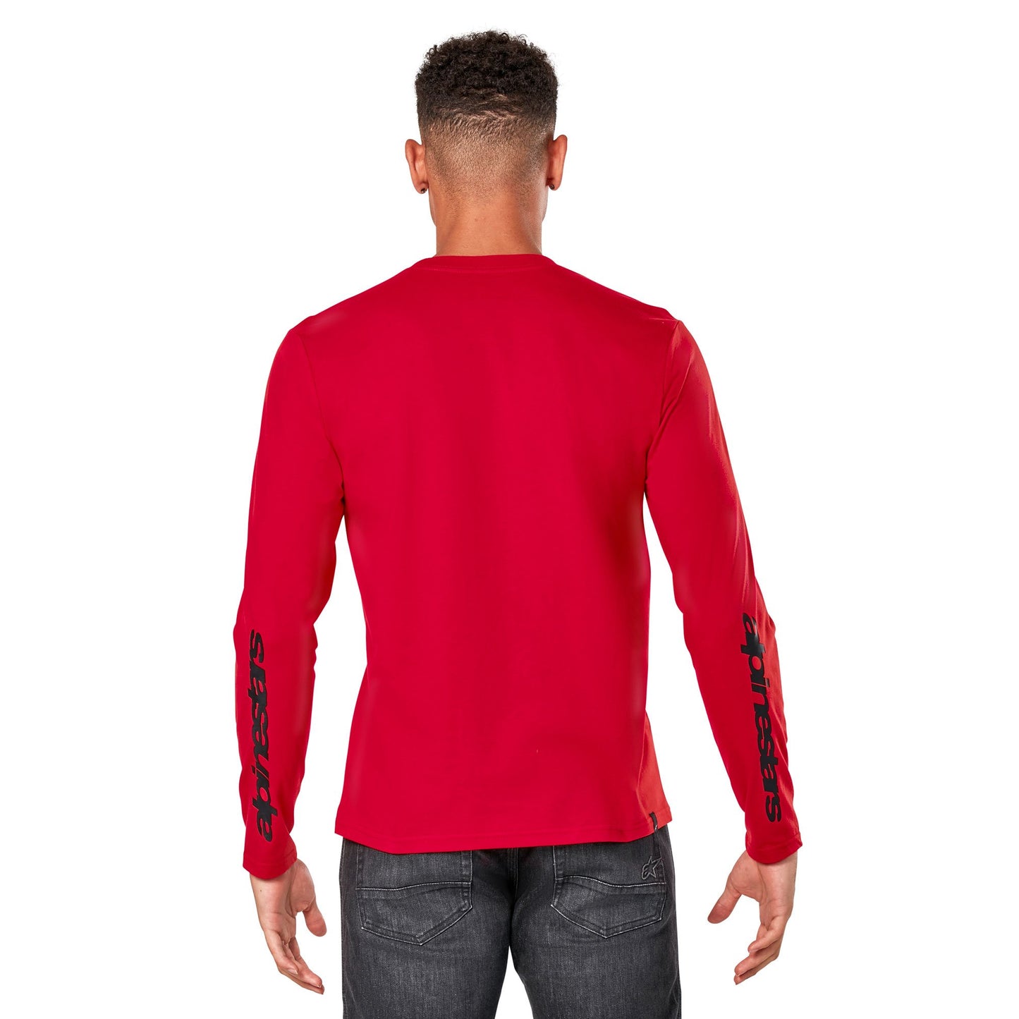 Alpinestars Backhand Long Sleeve CSF T-Shirt - Red