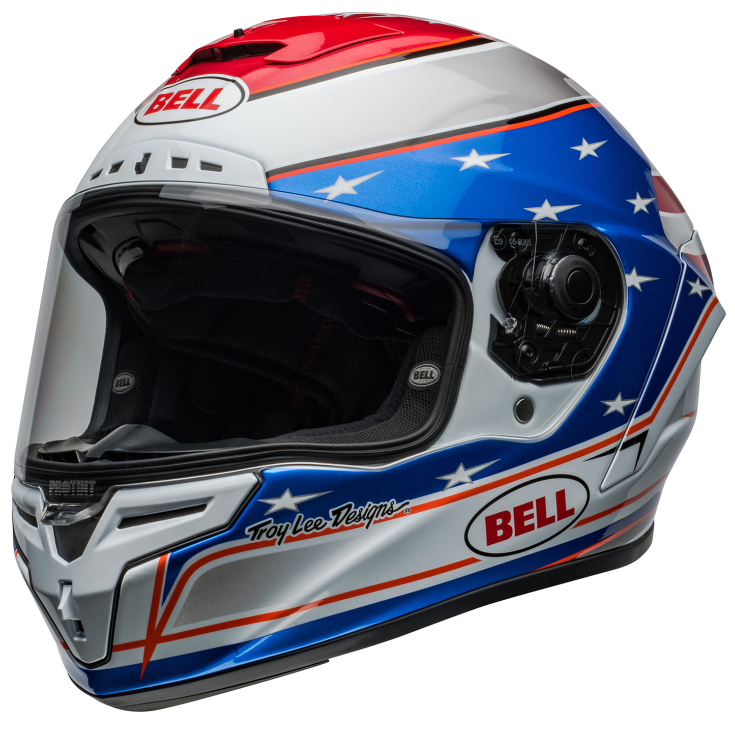 Bell Race Star Flex DLX (2024) Helmet - Beaubier 24 White/Blue