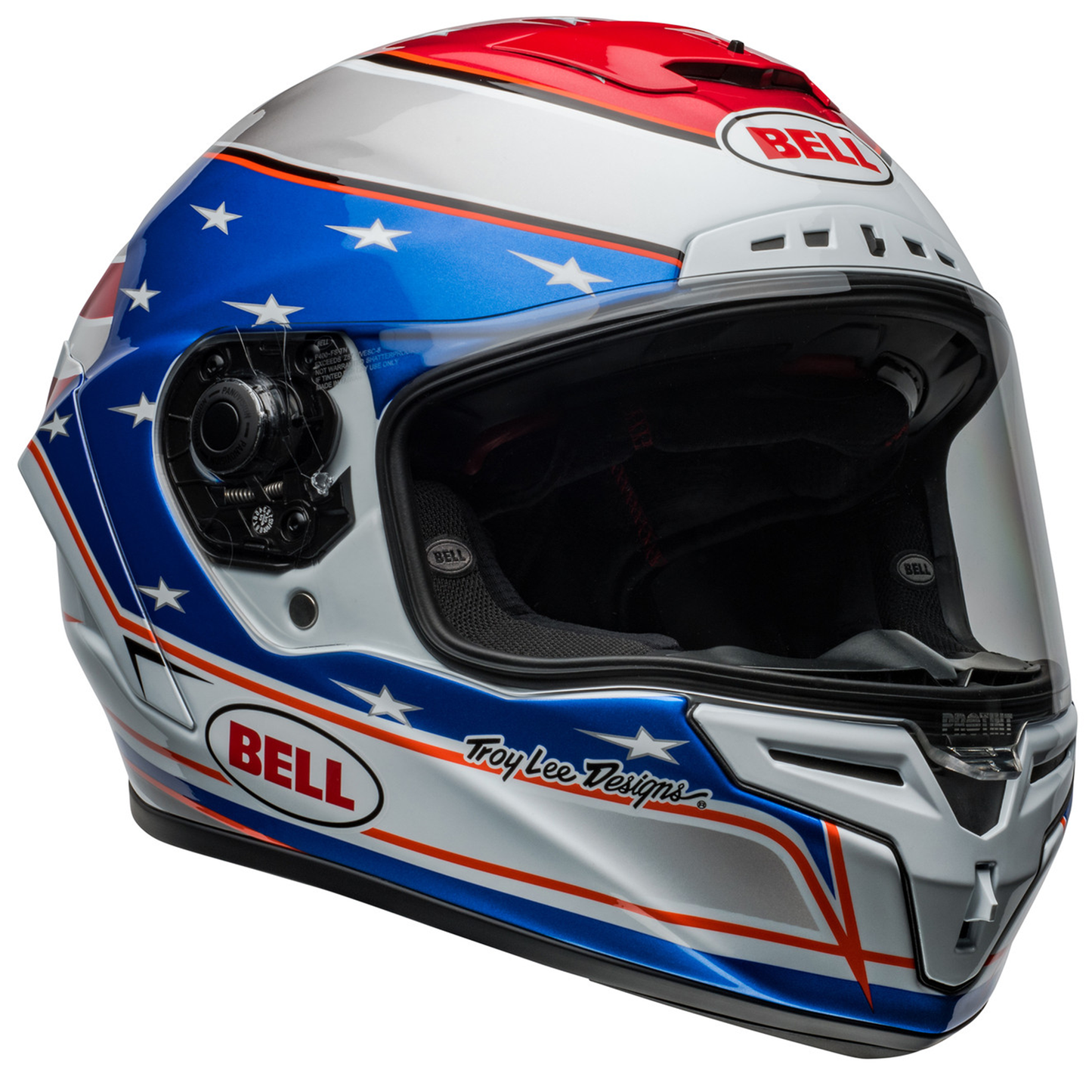 Bell Race Star Flex DLX (2024) Helmet - Beaubier 24 White/Blue