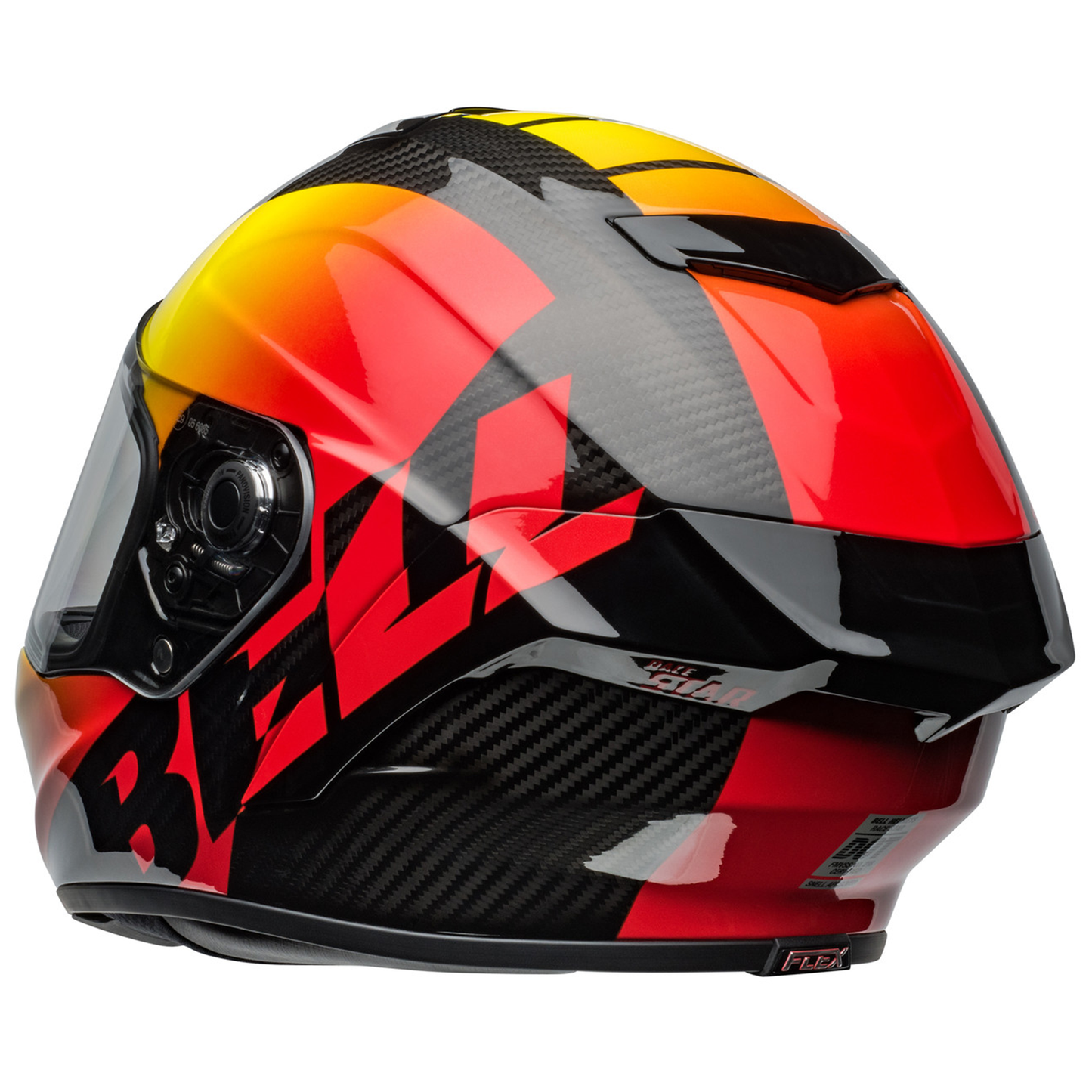 Bell Race Star Flex DLX (2024) Helmet - Offset Black/Red