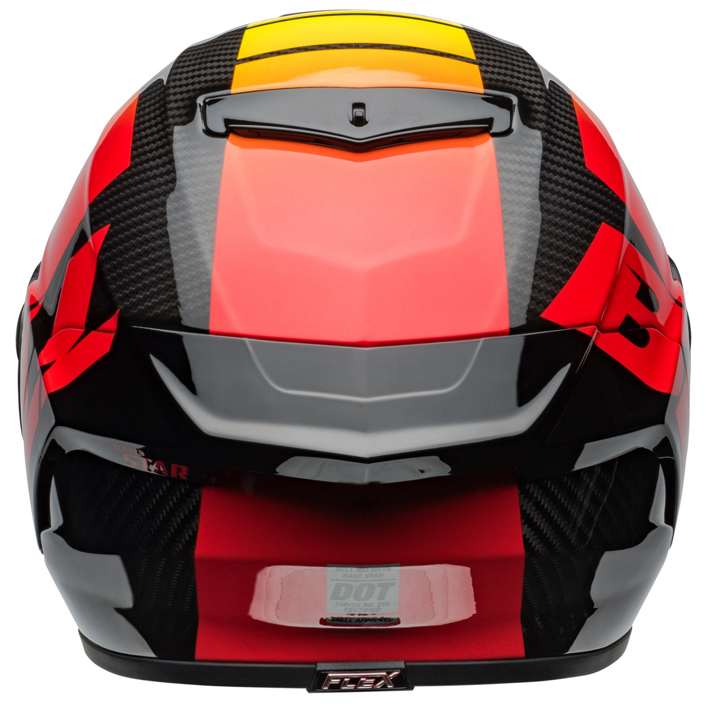 Bell Race Star Flex DLX (2024) Helmet - Offset Black/Red