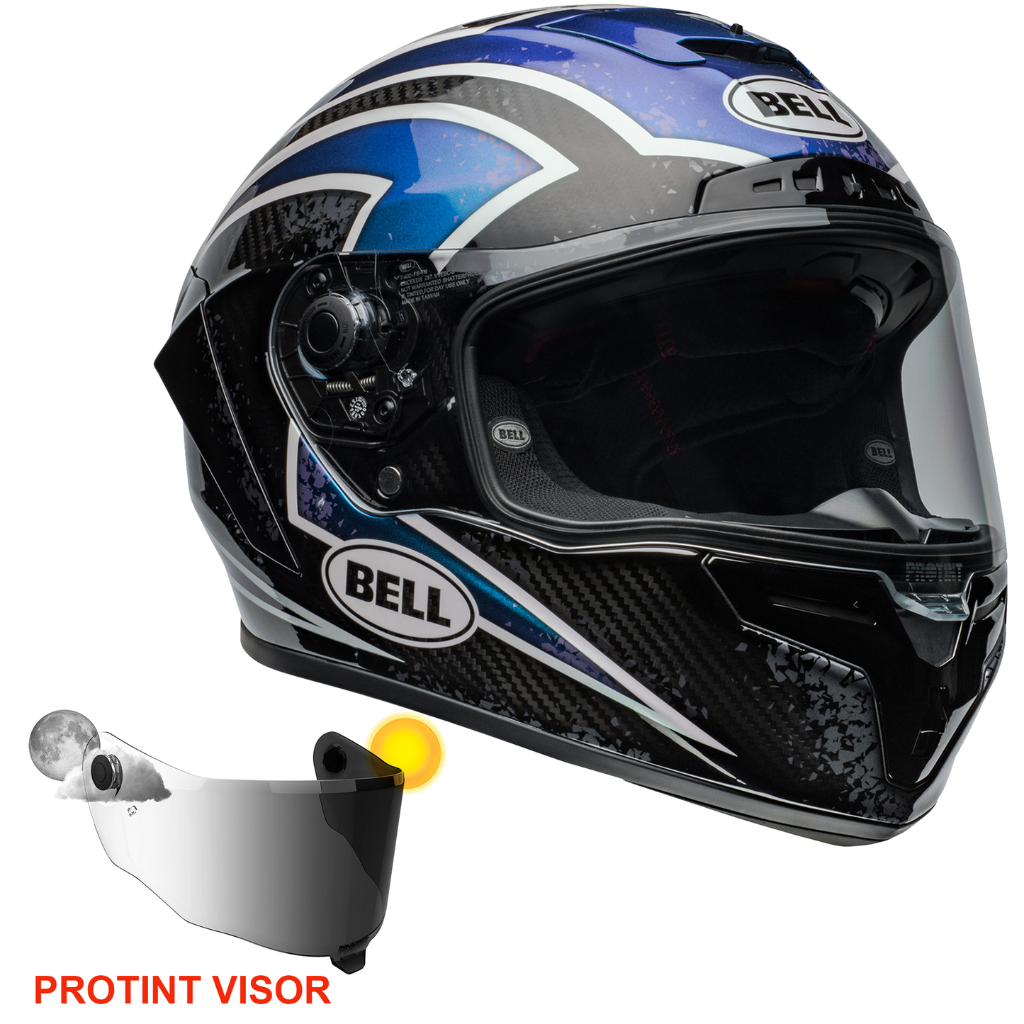 Bell Race Star Flex DLX (2024) Helmet - Xenon Orion/Black