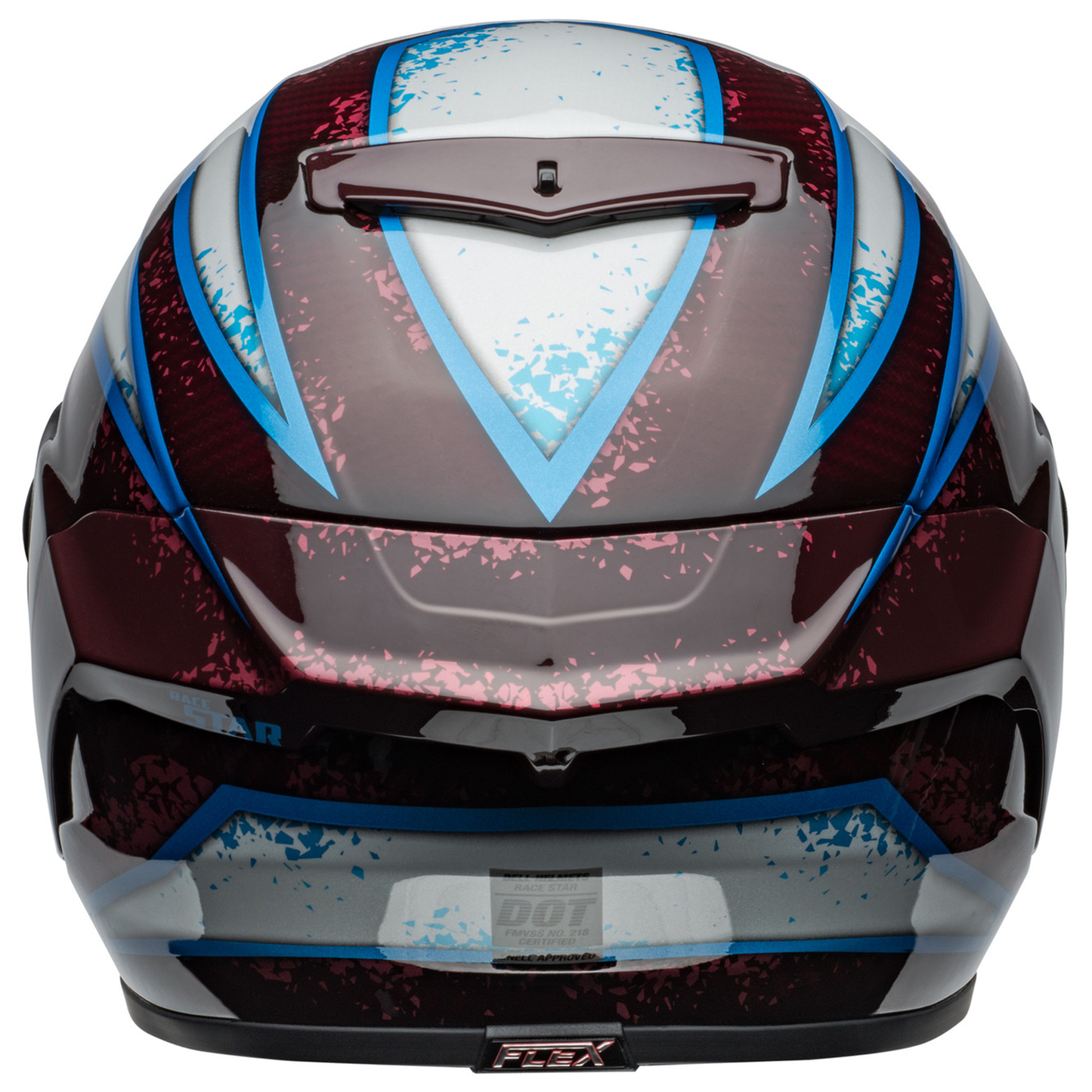 Bell Race Star Flex DLX (2024) Helmet - Xenon Red/Silver