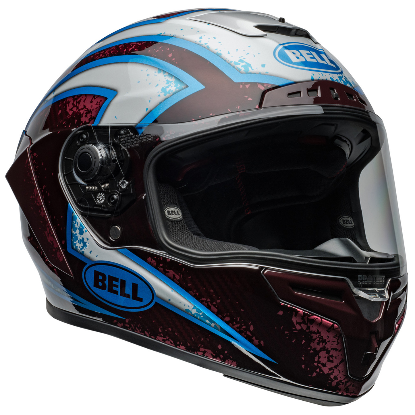 Bell Race Star Flex DLX (2024) Helmet - Xenon Red/Silver