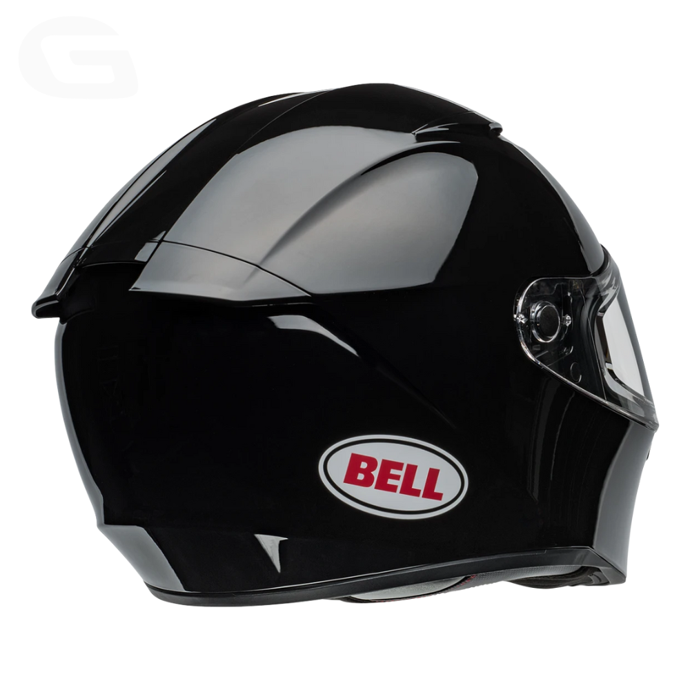 Bell Bell Lithium Solid Gloss Black Helmet - Detail View