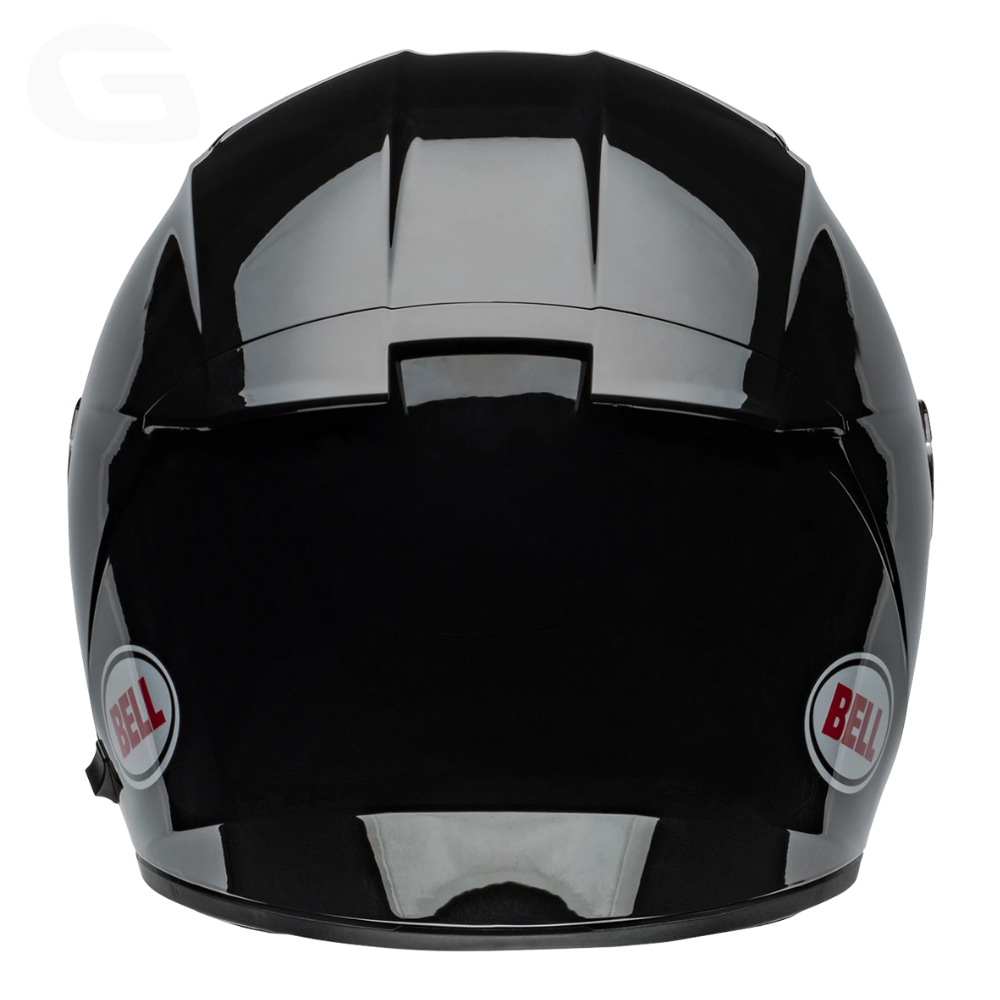 Bell Bell Lithium Solid Gloss Black Helmet - Rear View