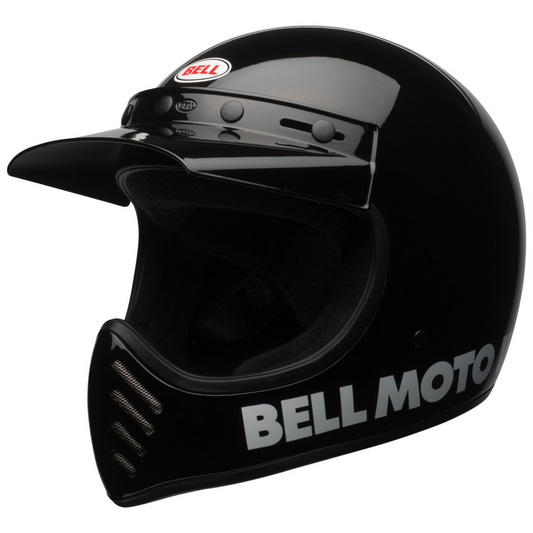 Bell Moto 3 (2023) - Classic Black