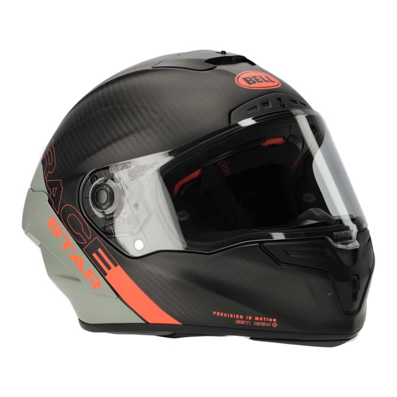Bell Bell Race Star Flex DLX Strike ECE Orange - View 6