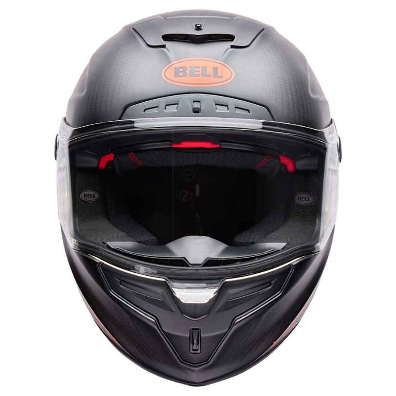 Bell Bell Race Star Flex DLX Strike ECE Orange - Interior View
