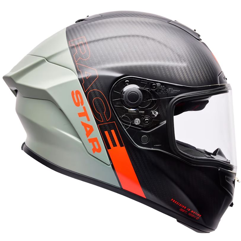 Bell Bell Race Star Flex DLX Strike ECE Orange - Front View