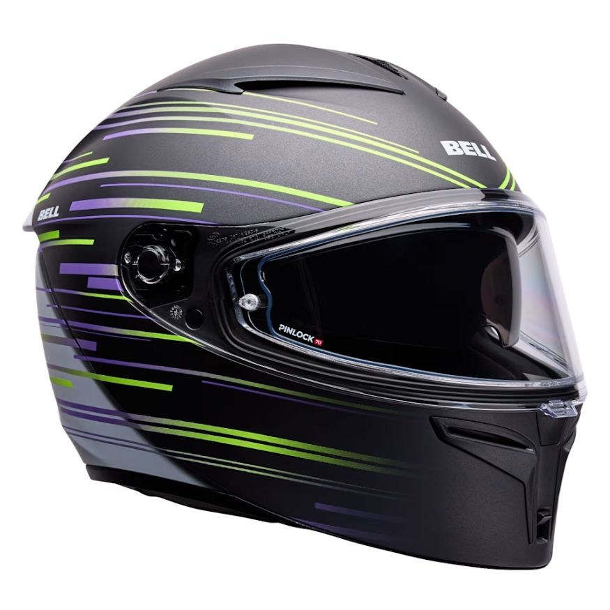 Bell Bell LITHIUM VELO Black/Yellow - Side View