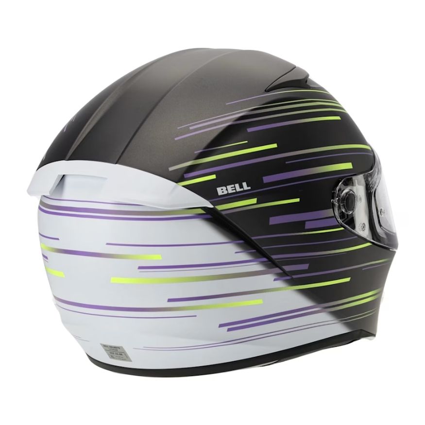 Bell Bell LITHIUM VELO Black/Yellow - Rear View