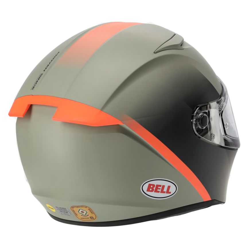 Bell Bell LITHIUM MIPS BASH ECE Grey/Orange - Side View