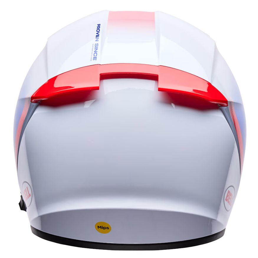 Bell Bell LITHIUM MIPS BASH ECE White/Blue - Side View