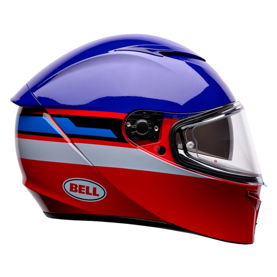 Bell Bell LITHIUM MOTION Blue/Red - Front View