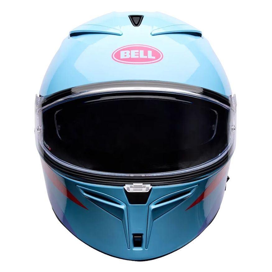 Bell Bell LITHIUM PASSION ECE Blue/Pink - Rear View