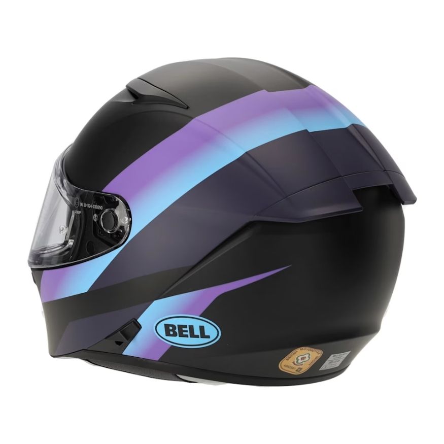 Bell Bell LITHIUM PASSION ECE Blue/Purple - Detail View