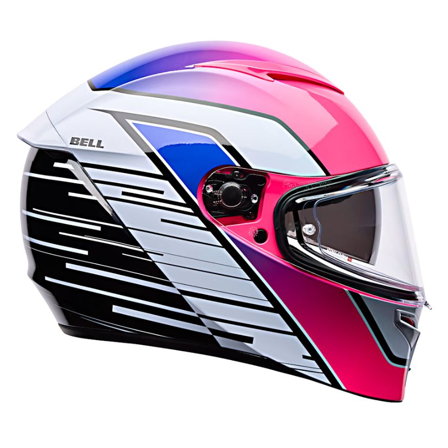 Bell Bell LITHIUM MIPS TRANSITION ECE Purple/White - Front View