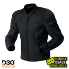 RST S1 D3O Textile Jacket - Black/Black