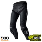 RST Tractech Evo D3O Leather Regular Pants Black/White