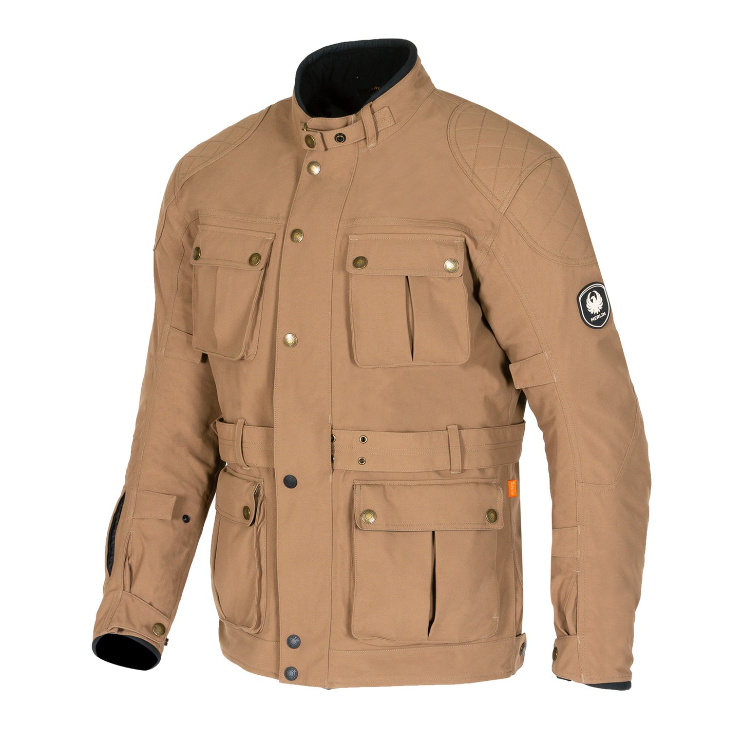 Merlin Burslem Eco Laminated Jacket - Sand