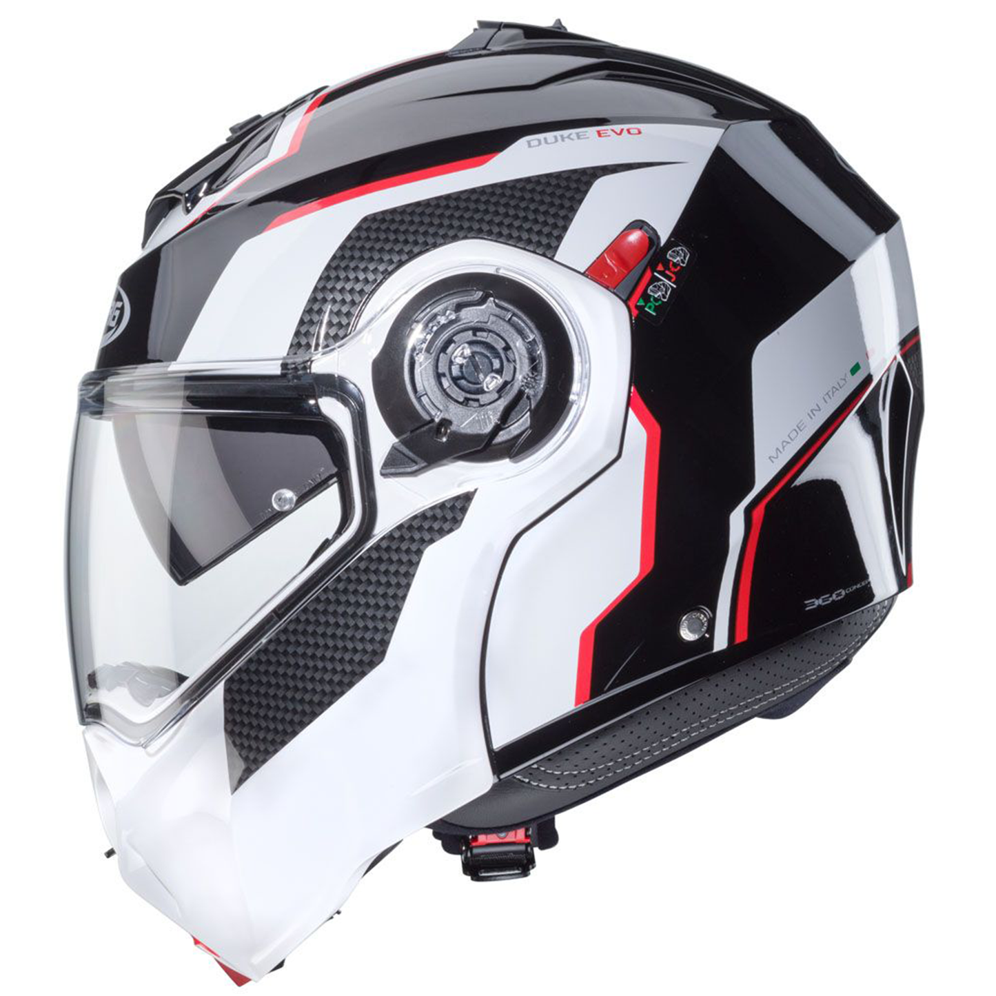 Caberg Duke Evo - Move Black/White/Red