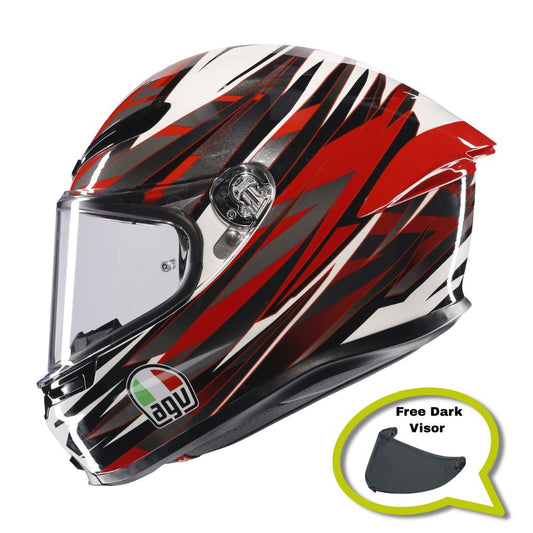 AGV K6-S Reeval (Free Dark Visor Worth £89.99)