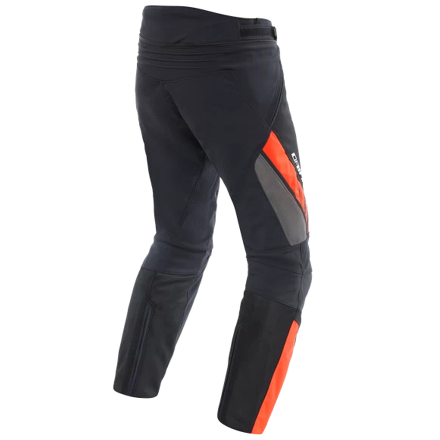 Dainese Drake 2 Air Abshell Regular Pants - Black/Flo Red (628)