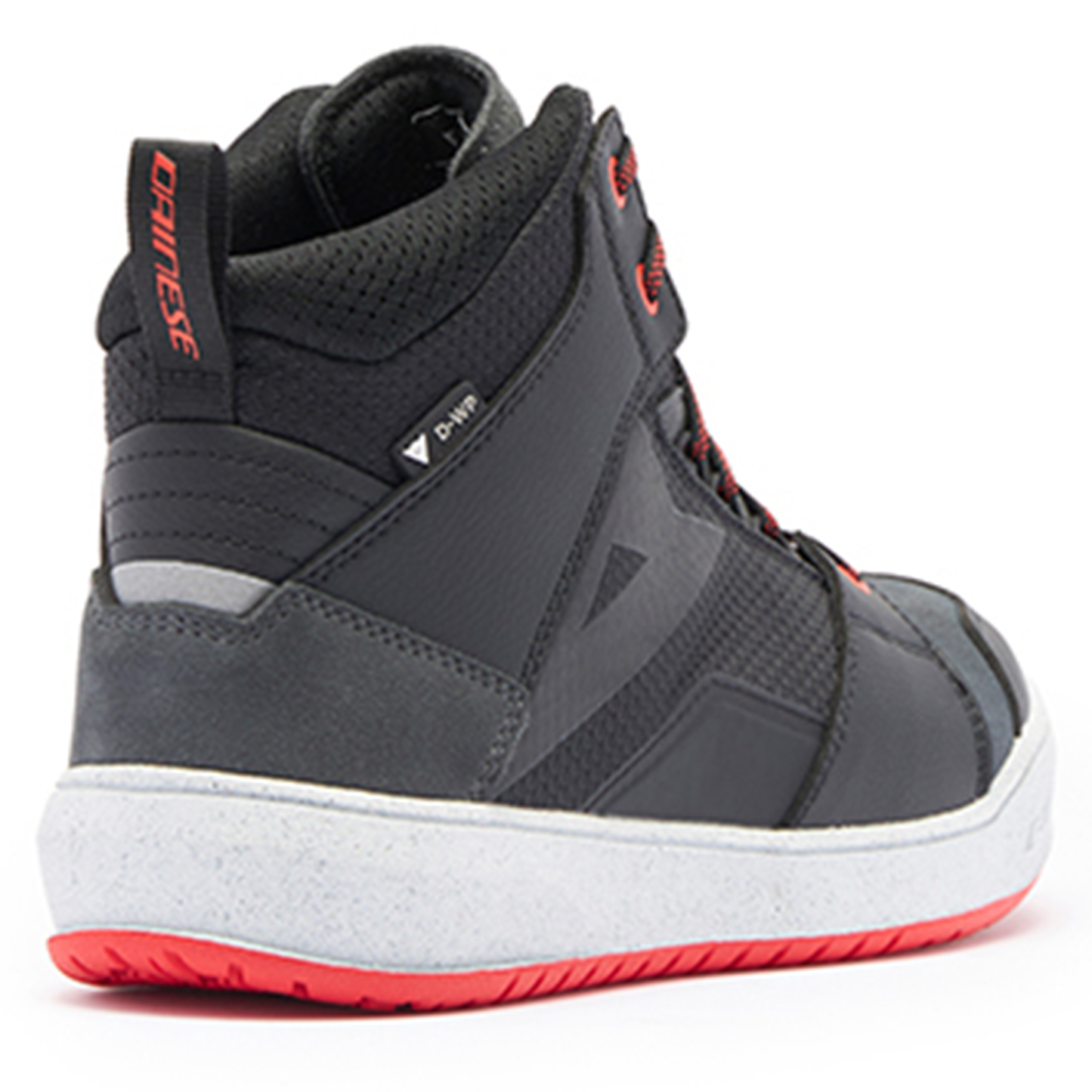 Dainese Suburb D-WP Shoes - Black-White-Red Lava (A66)