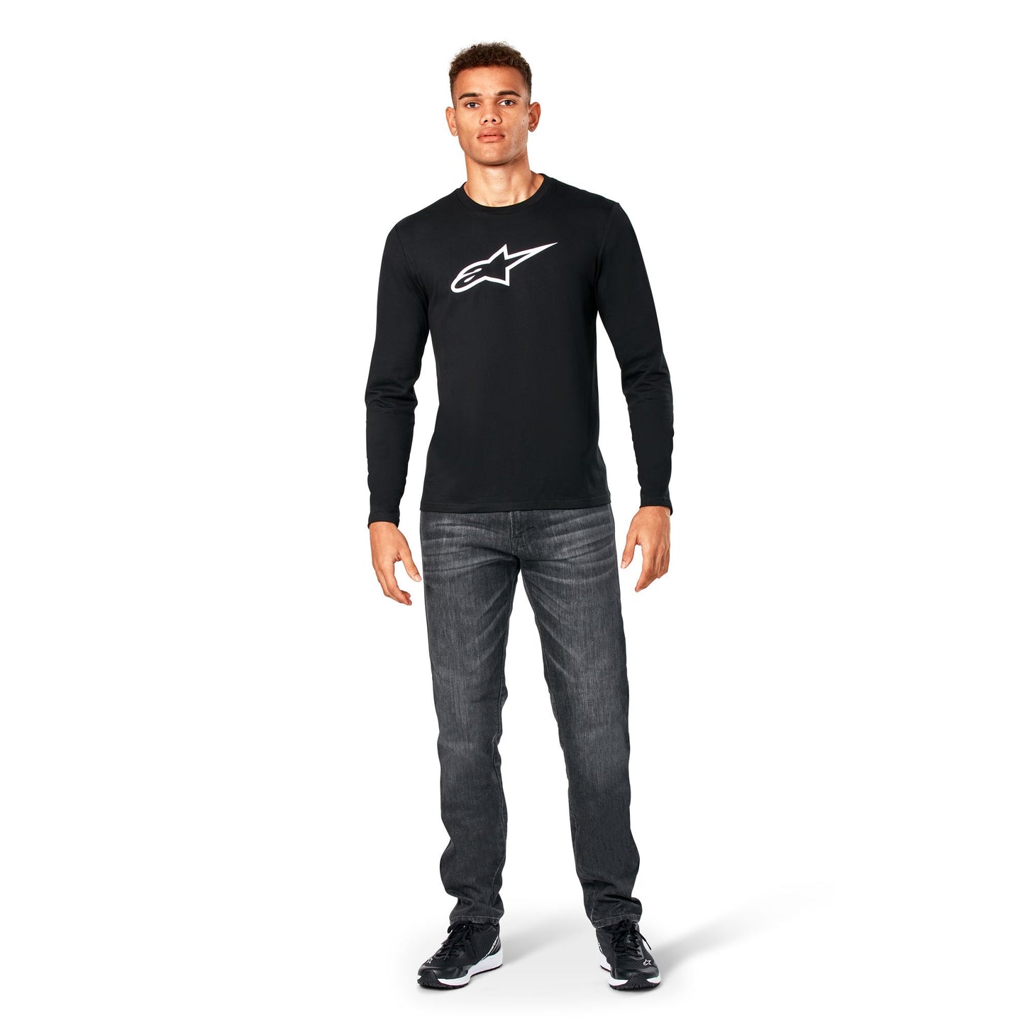 Alpinestars Backhand  Long Sleeve CSF T-Shirt -  Black