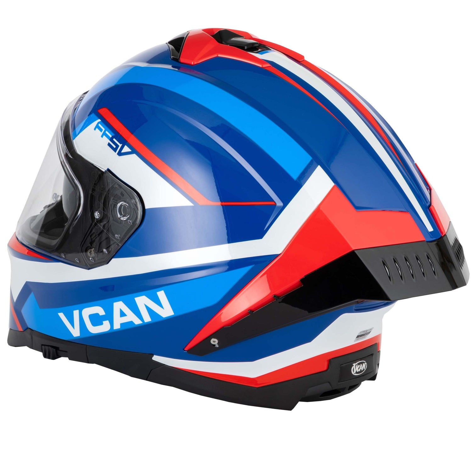 Vcan Vcan H162 Z-Force Blue/Red/White - Side View