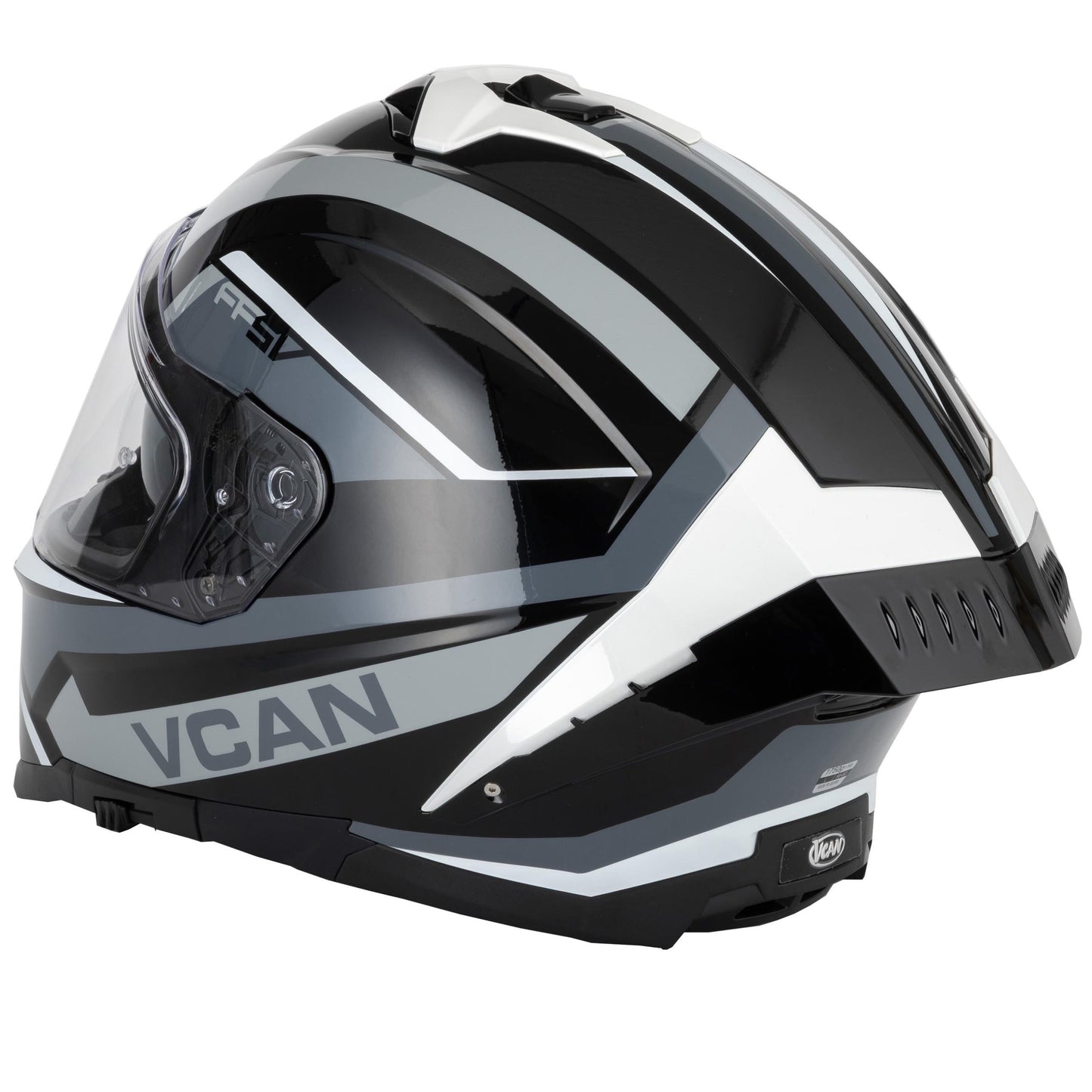 Vcan Vcan H162 Z-Force Black/Grey/White - Side View