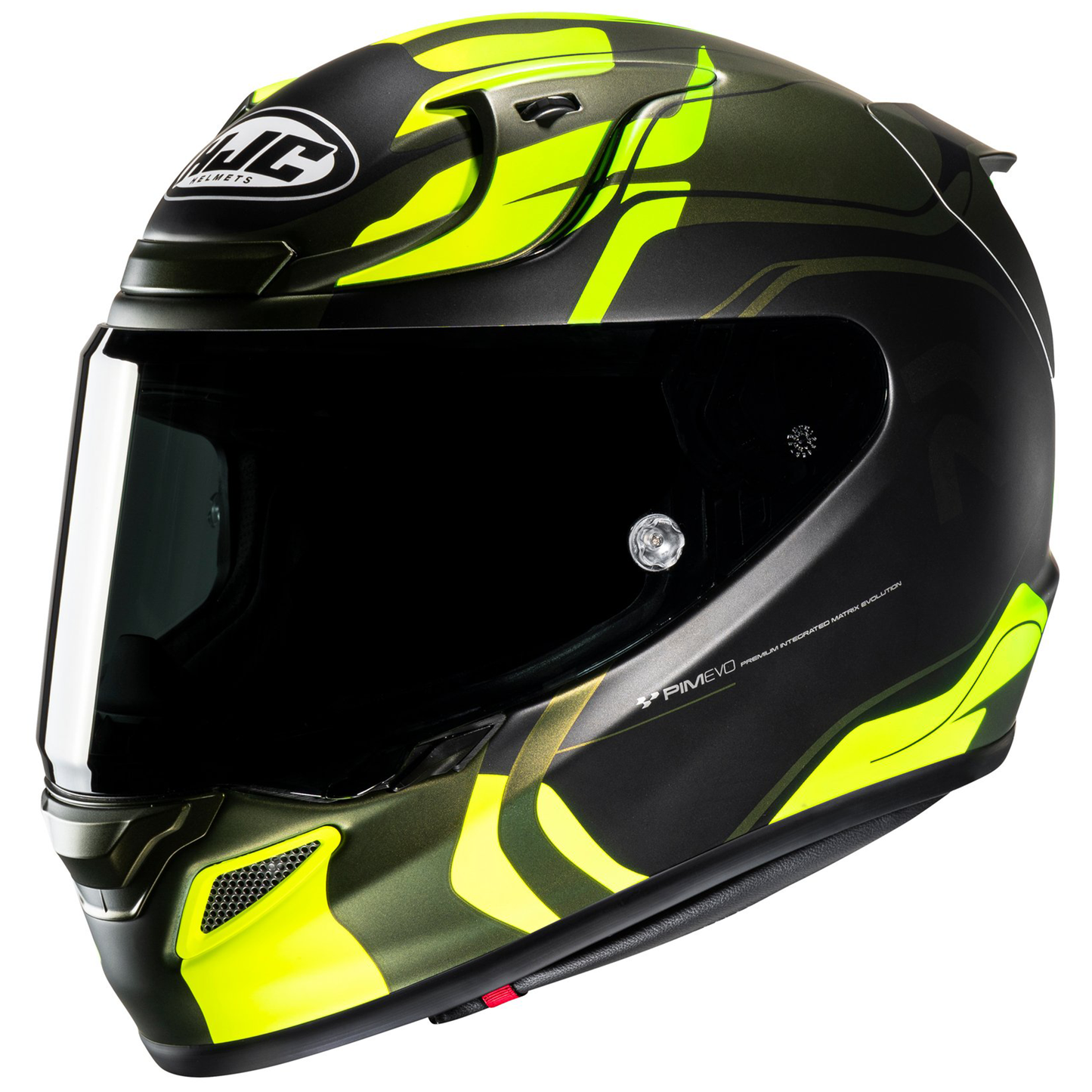 HJC RPHA 12 - Lawin Flo Green - Includes Free Light Smoke Visor