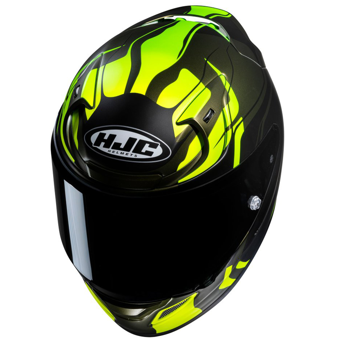 HJC RPHA 12 - Lawin Flo Green - Includes Free Light Smoke Visor