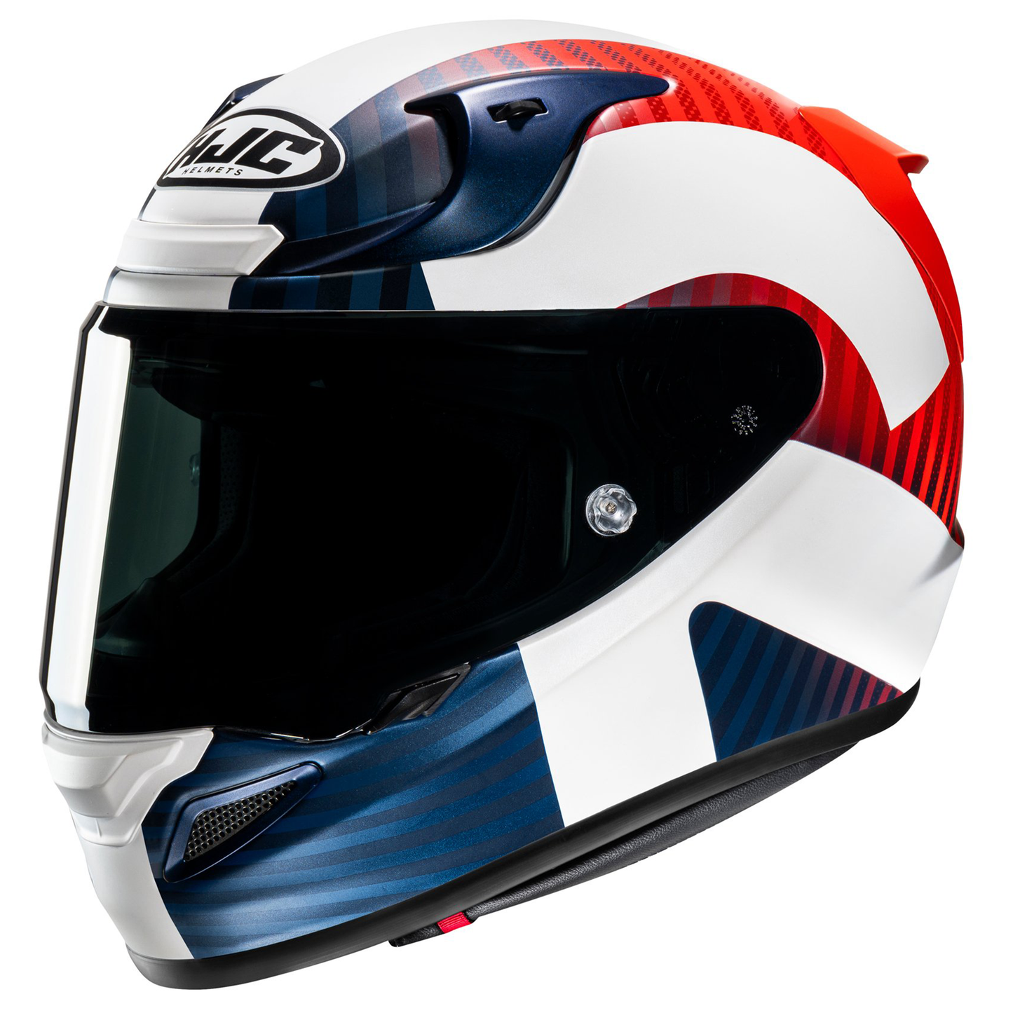 HJC RPHA 12 - Ottin Red/White/Blue - Includes Free Light Smoke Visor