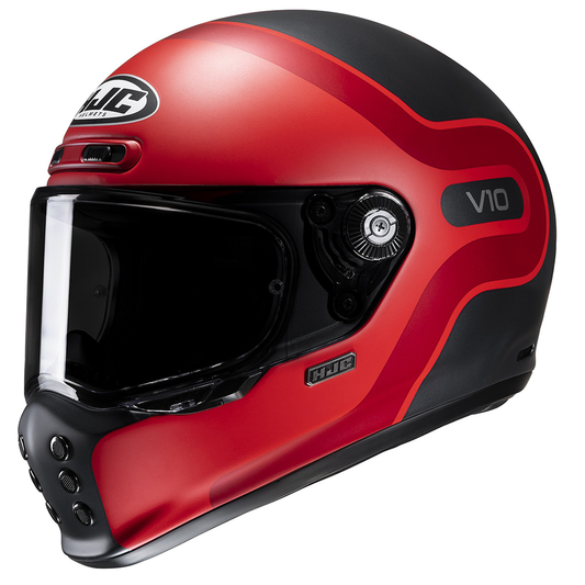 HJC V10 - Grape MC1SF Red