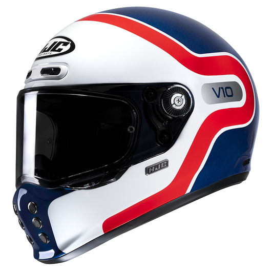 HJC V10 - Grape MC21 White/Red/Blue