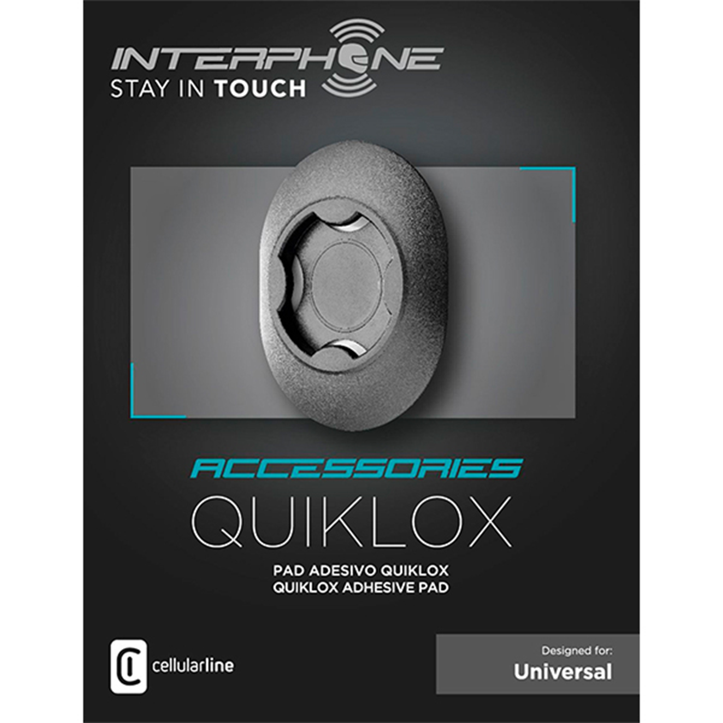 Interphone Quiklox Adhesive Pad