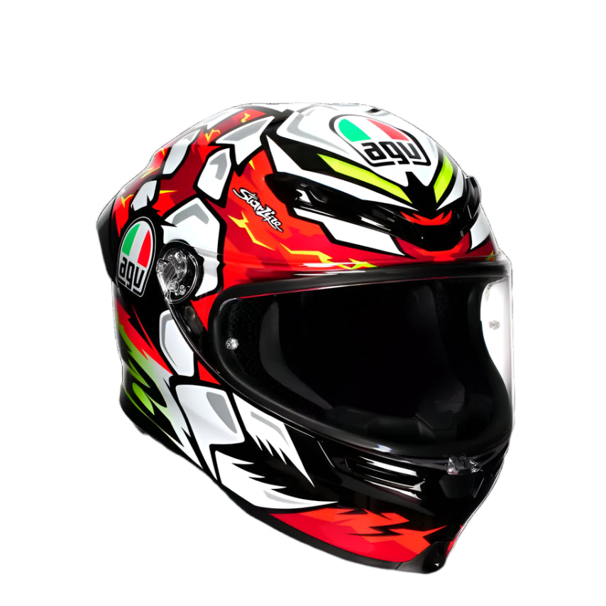 AGV K6-S Motorcycle Helmet (Free Dark Visor Worth £89.99)