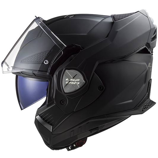 LS2 FF901 ADVANT X  MATT BLACK with Cardo intercom Pre-installed (LS2-4X-UCS) FREE Dark Visor