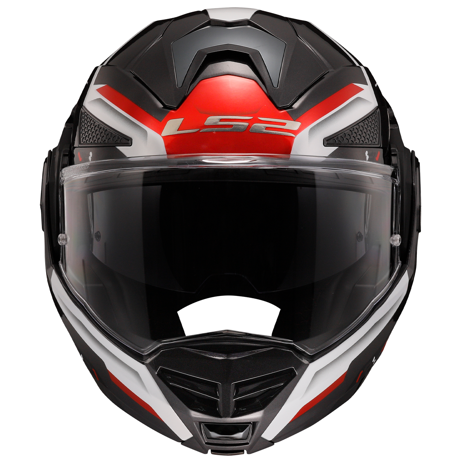ls2 ff901 advant x spectrum helmet LS2 FF901 Advant-X Motorcycle Helmet Spectrum Black Red White