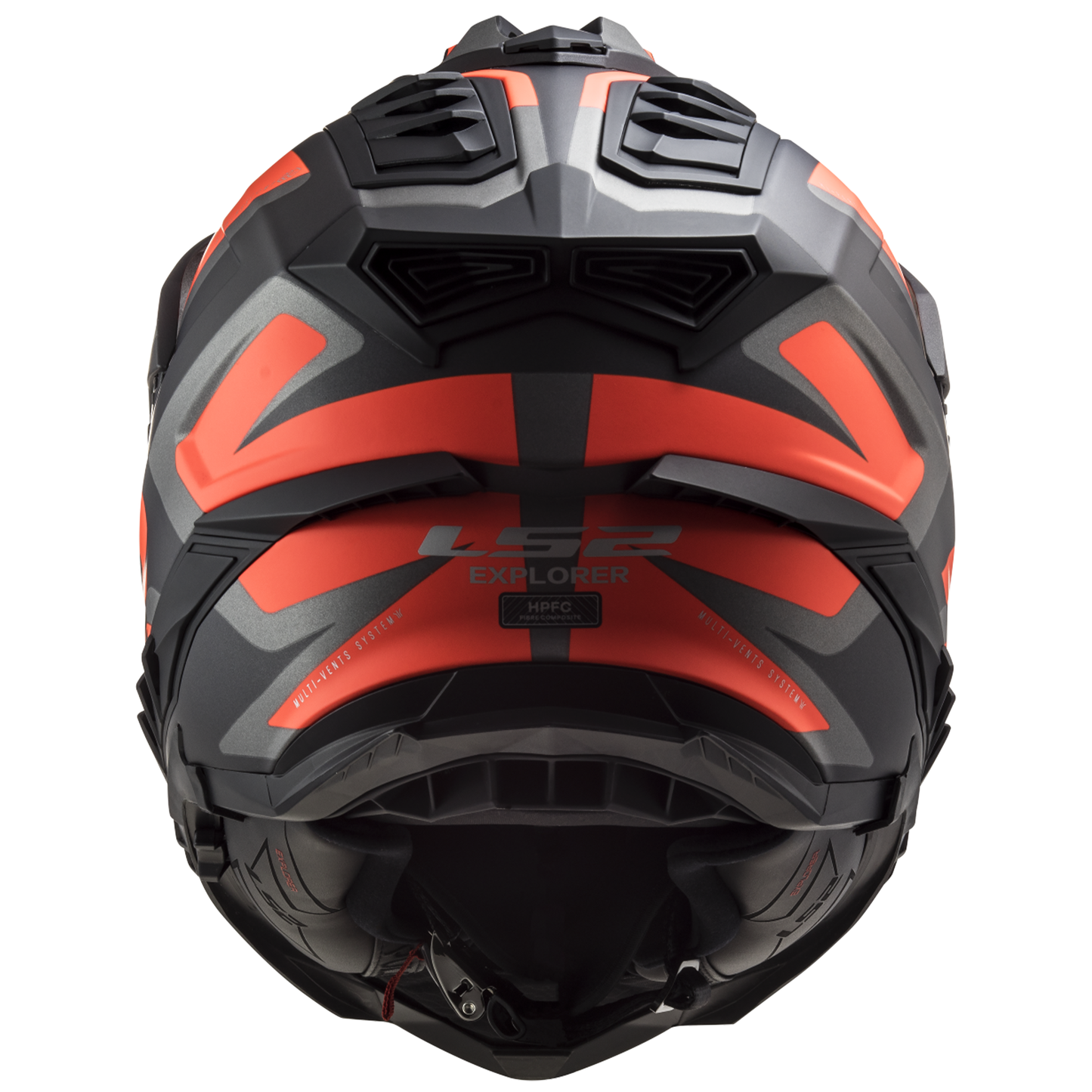 LS2 MX701 Explorer - Alter Matt Black Fluo Orange