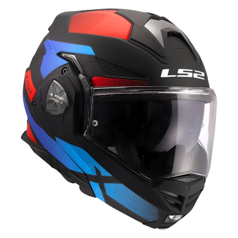 LS2 LS2 FF901 ADVANT X NOVA BLACK RED BLUE-06 - Side View
