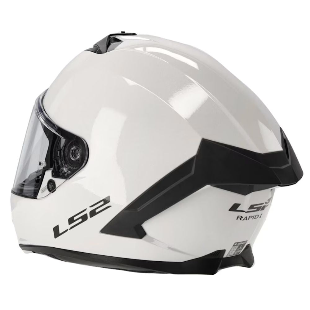 LS2 FF820 RAPID III SOLID GLOSS WHITE