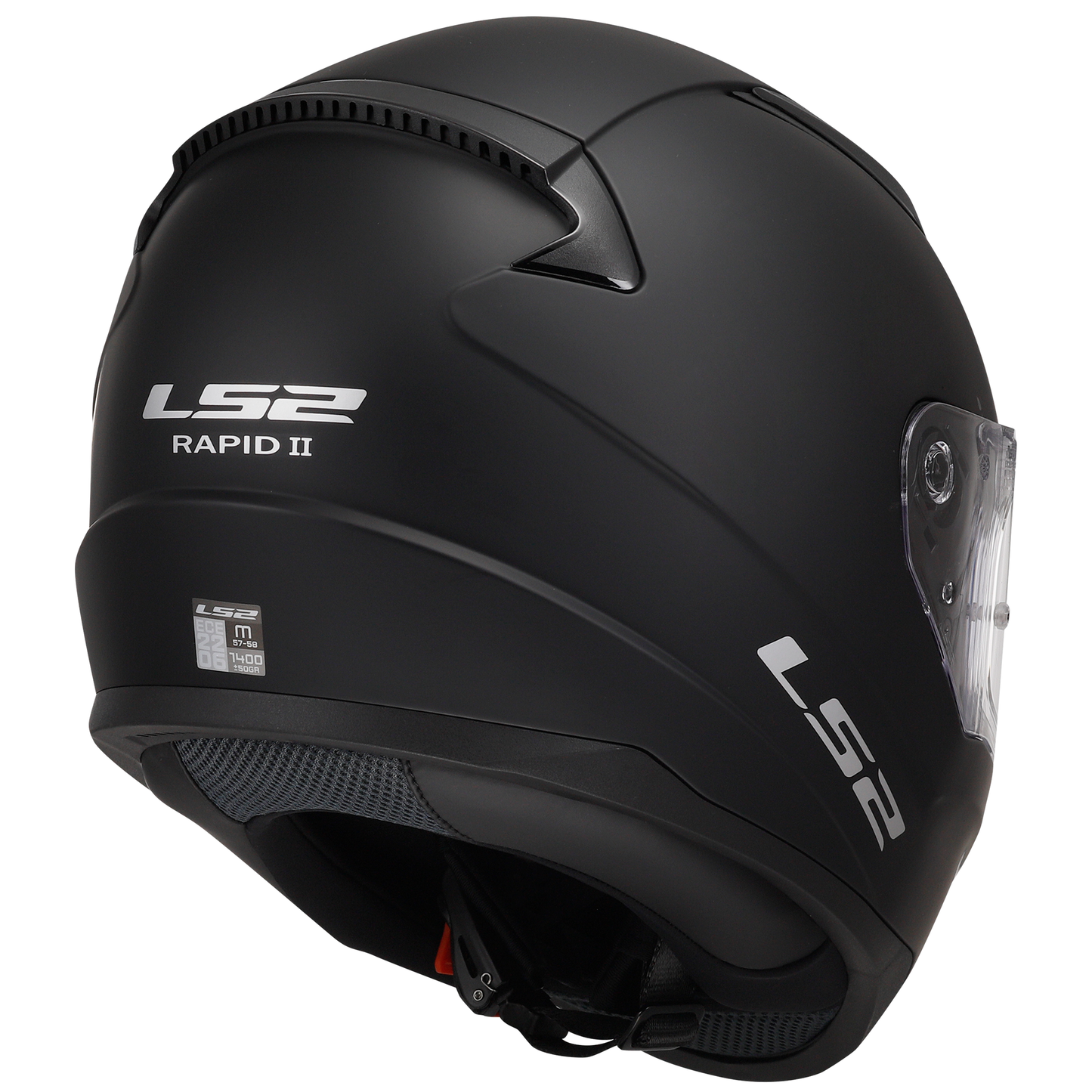 Casco Integral Ls2 Rapid Ii Ff353 Negro Brillo – Moto Helmets & Sebastian SA de CV Casco Integral Ls2 Rapid Ii Ff353 Negro Brillo – Moto Helmets & Sebastian SA de CV