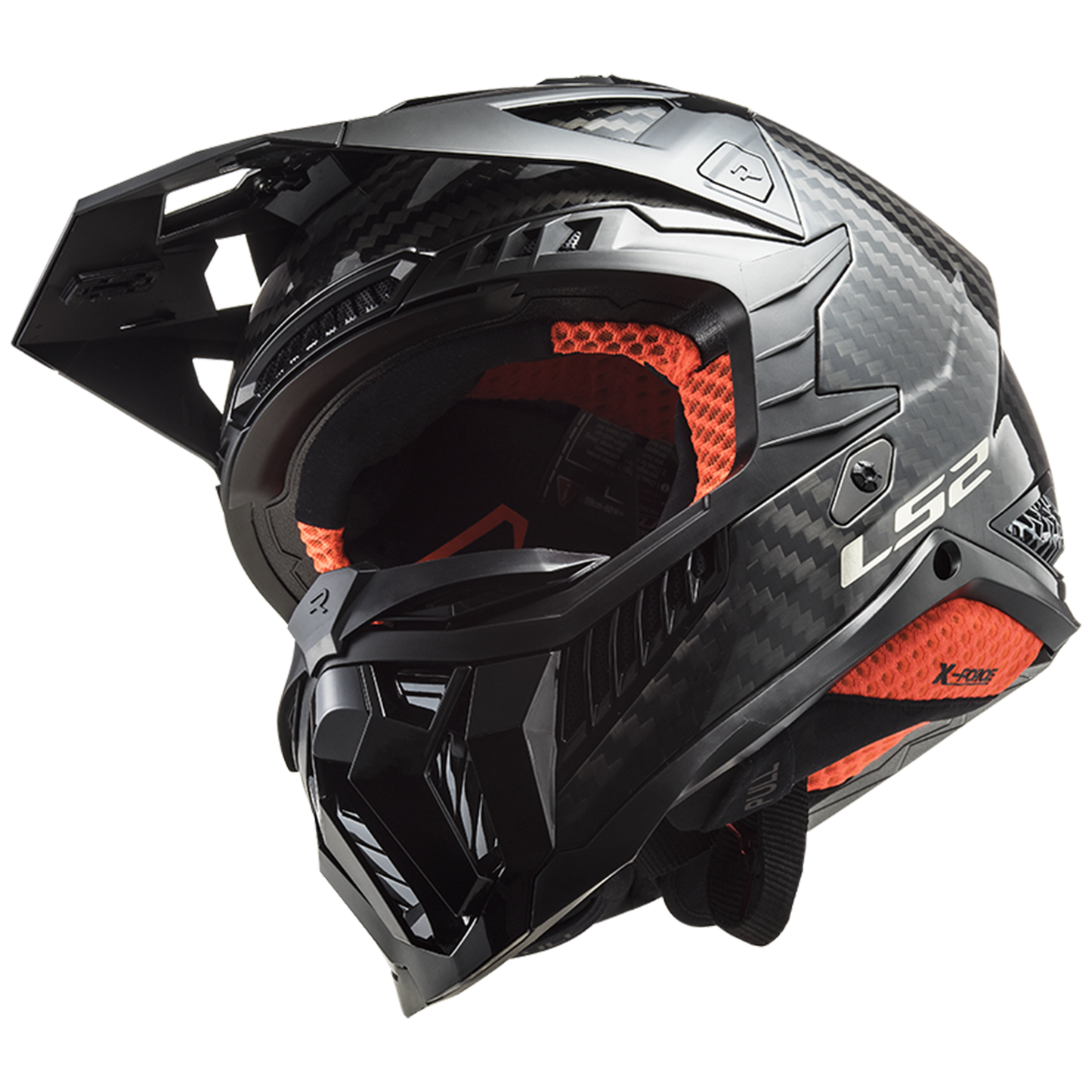 LS2 MX703 X-Force Carbon - Gloss Carbon