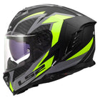 LS2 FF818 STORM III DYNAMO BLACK H-V YELLOW