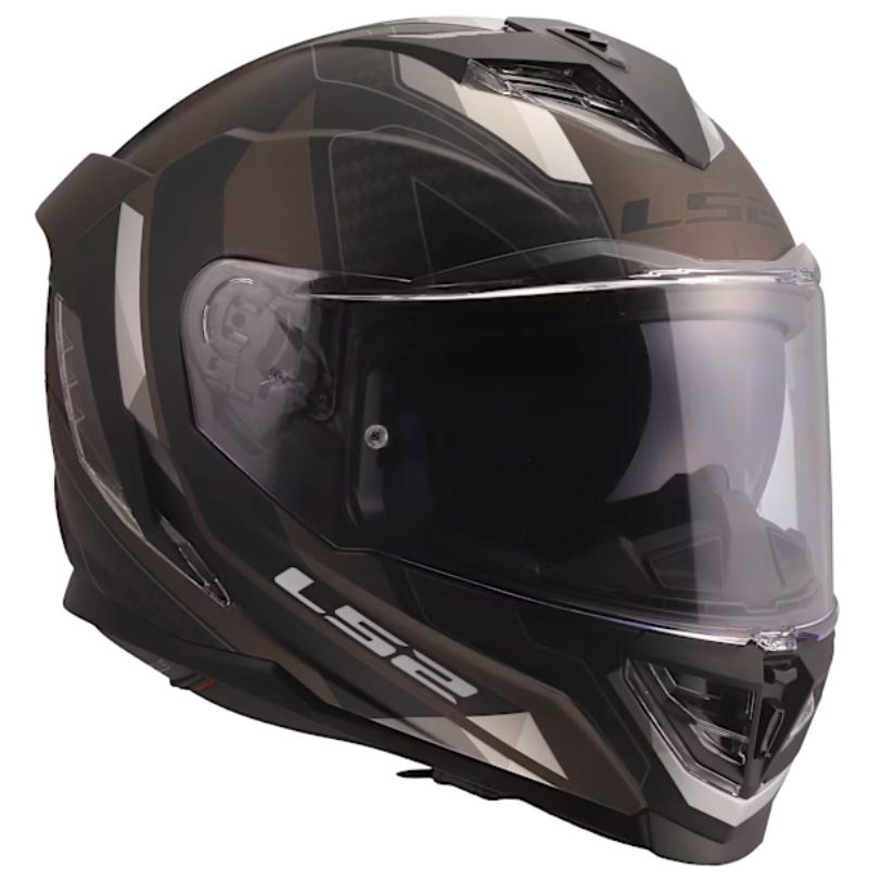LS2 LS2 FF818 STORM III SPORTY BLACK GREY - Side View