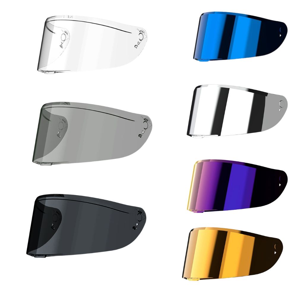LS2 LS2 FF807/FF817 VISOR [LS2 Dragon] - Front View