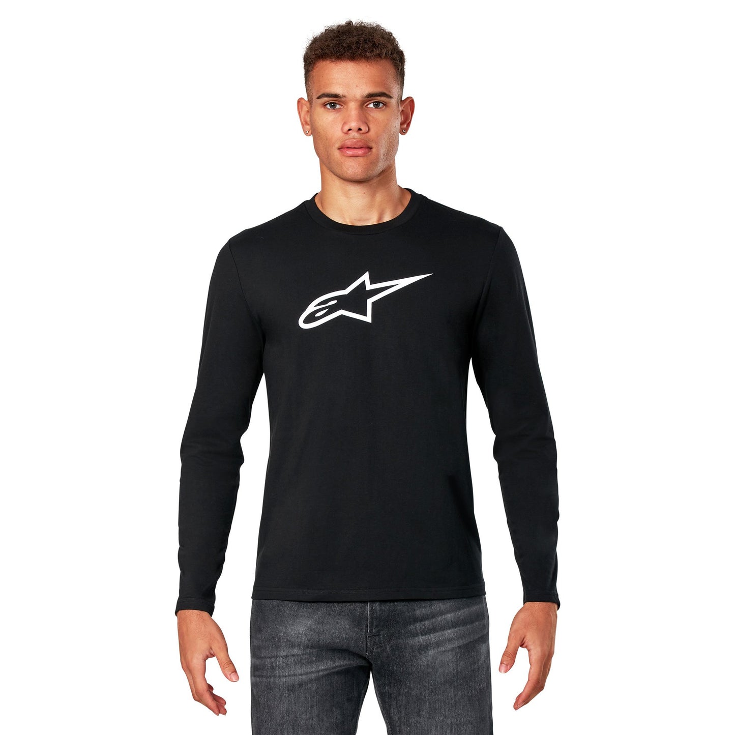 Alpinestars Backhand  Long Sleeve CSF T-Shirt -  Black